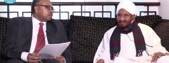 لقاء مع السيد الصادق المهدي – رئيس حزب الأمة ورئيس الوزراء السوداني السابق