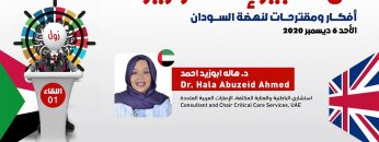 دكتورة هاله ابوزيد احمد: أفكار و مقترحات لنهضة السودان – تسجيل طويل