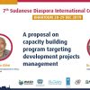 A proposal on capacity building program targeting development projects management
