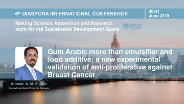 Gum Arabic more than emulsifier and food additive