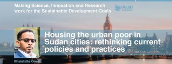 Housing the urban poor in Sudan cities: rethinking current policies and practices