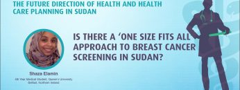 Is there a ‘one size fits all’ approach to breast cancer screening in Sudan? – SHAZA ELAMIN