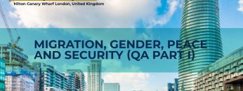 Migration, gender, peace and security QA Part I