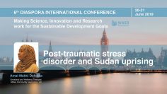 Post-traumatic stress disorder and Sudan uprising