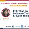 Reflection on Sudanese Youth Group in the Diaspora