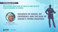 Research in Sudan: my experience and the role of Sudan’s young Diaspora – DR. RAYAN GAAFAR