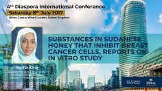 Substances in Sudanese Honey that inhibit Breast Cancer Cells, Reports on in Vitro study RASHA ALHAJ