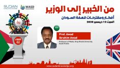 The Future of Media in Sudan – Prof Awad Ibrahim Awad
